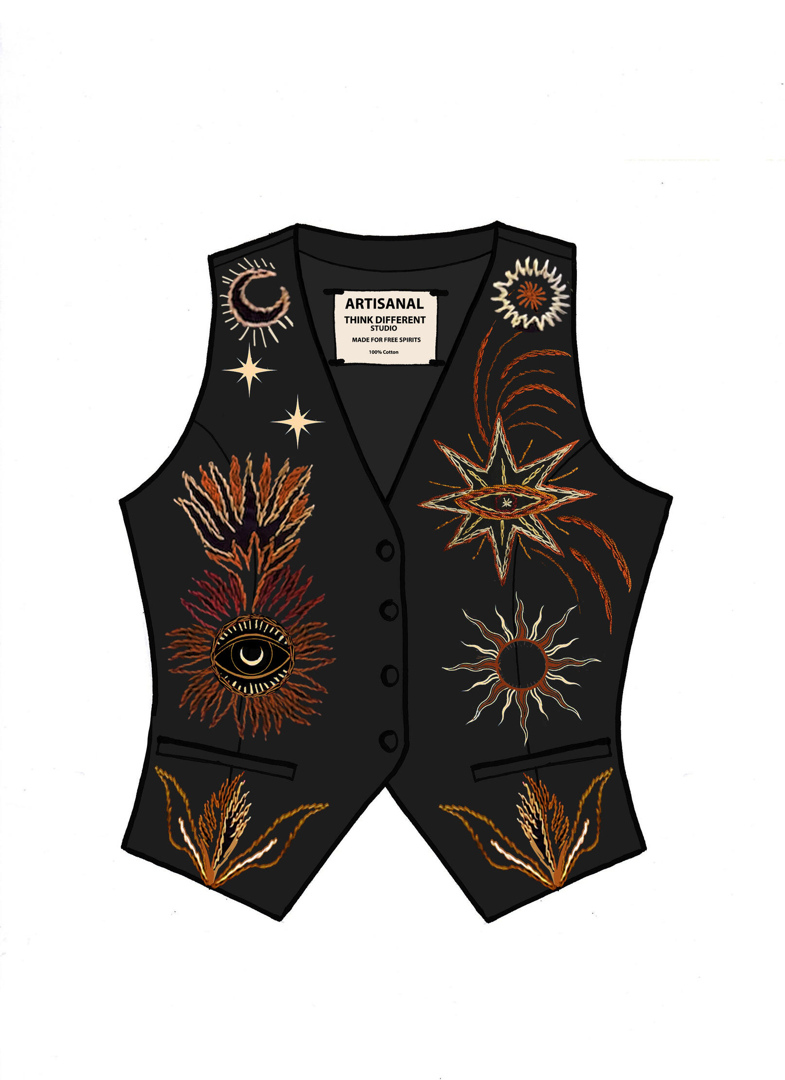 The Amulet vest for the italian director Cinzia Torrini
